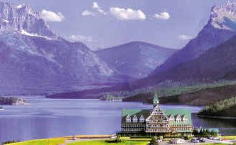 MAJESTIC: The Prince of Wales Hotel commands grand views from its hilltop site overlooking Waterton Lake and village amid Canada’s Rockies. MAJESTIC: The Prince of Wales Hotel commands grand views from its hilltop site overlooking Waterton Lake and village amid Canada’s Rockies.